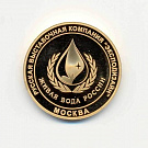 2007 Москва.Медаль.Живая вода России.Эксподизайн